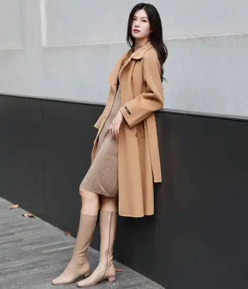 真正会穿的女人,冬天只穿一个色就够了-第1张图片-国合建设