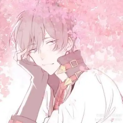 粉色系男生头像头像越粉做人越狠