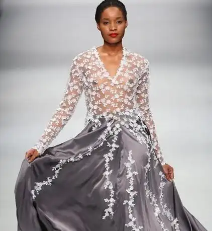 2014上海时装周模特真空走秀