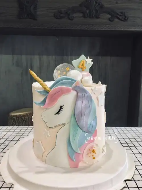 丹东蛋糕周岁女宝小马宝莉糖牌生日蛋糕