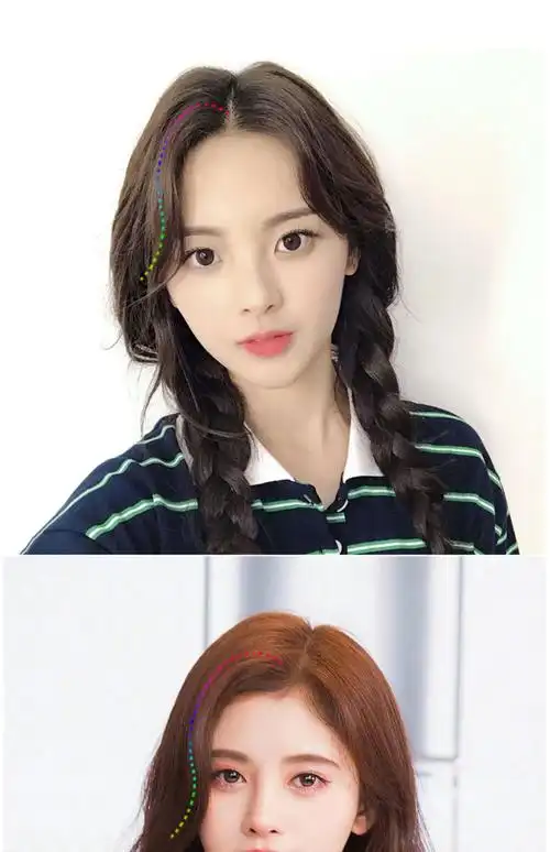 头发蓬松神器高颅顶懒人卷发筒女垫发根刘海夹顶夹定型发夹子头饰藏青