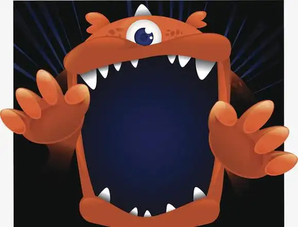 动漫 怪物 插图