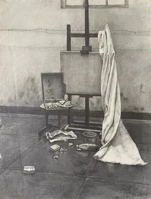 央美附中素描作品欣赏