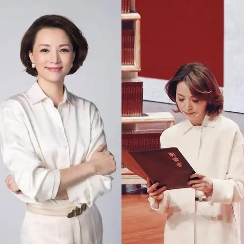 学习董卿,做个优雅的老年人:头发卷卷不垂肩,穿衣素雅不显露,真美