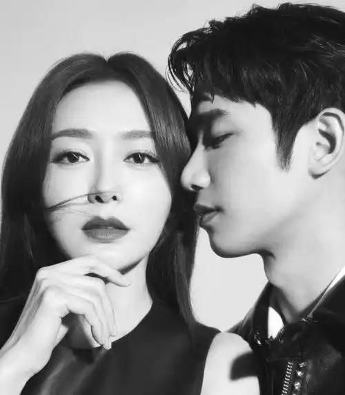 秦岚刘以豪cp感真足,同框拍画报养眼无比,根本看不出7岁年龄差_画面