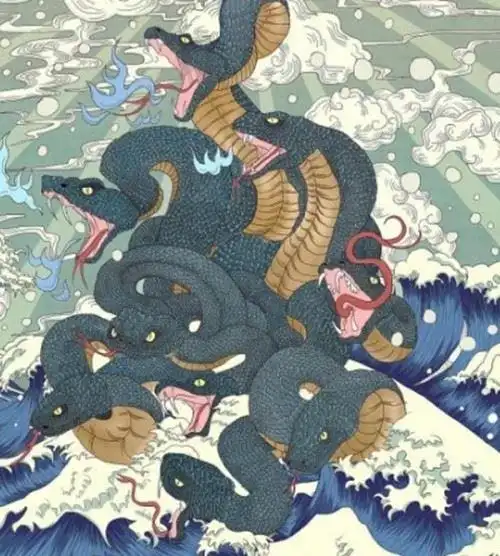 上古凶兽九婴是什么怪物有九头叫声如婴儿啼哭