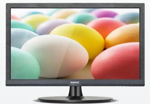 sanc/三色显示器 f226b 21.5寸led宽屏可壁挂办公监控液晶显示器