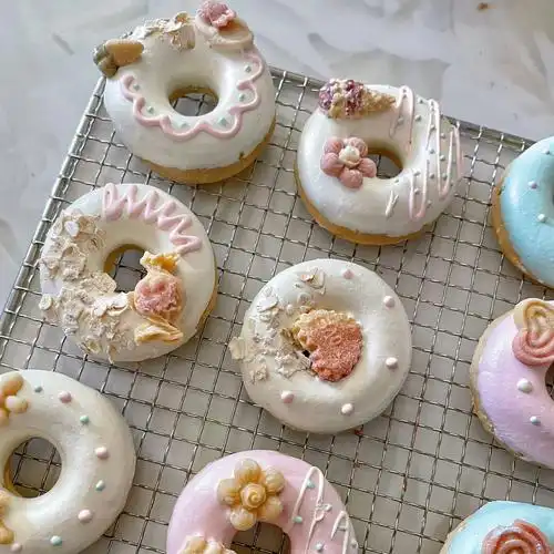 自制狗狗零食  #甜甜圈  #宠物  #我家宠物好可爱  #教程