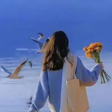 清冷蓝色头像,百看不腻!_颜色_力量_情侣