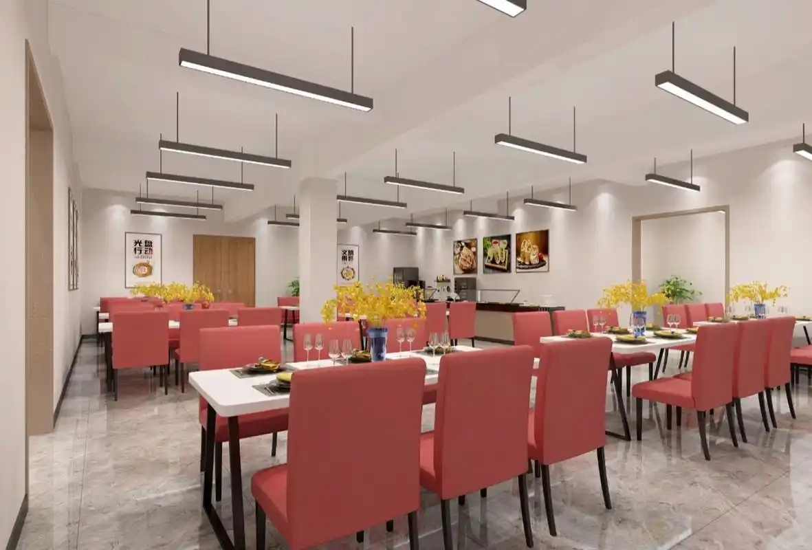 员工餐厅食堂效果图 你们天天想要的员工餐厅食堂效果图今天终于来了