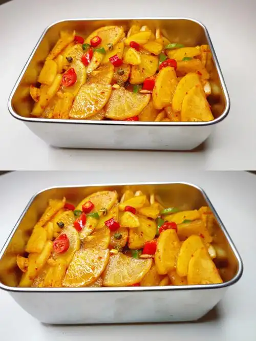 嘎嘣脆酸辣萝卜早餐店标配小菜