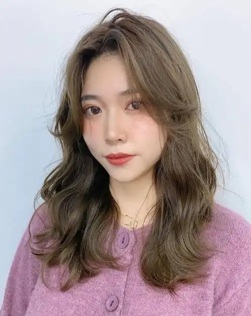 中长卷发图片大全 时髦值满分凸显女人味 - 女士卷发 - 发型站