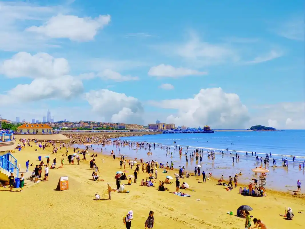 别人都来看海了,你什么时候和喜欢的人一起去看海.#天津 #夏 - 抖音