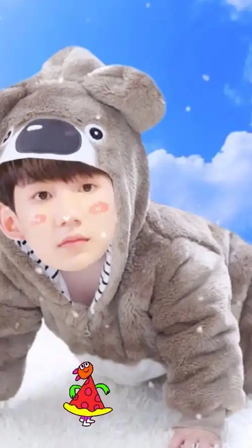 全民独门绝技咖#王源小宝宝,好可爱