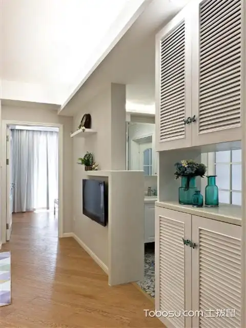 55平米两室一厅户型图,小户型这样设计才够个性 - 装修公司