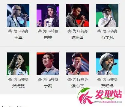 中国好声音第三季汪峰组学员名单汪峰组成员个人资料大全