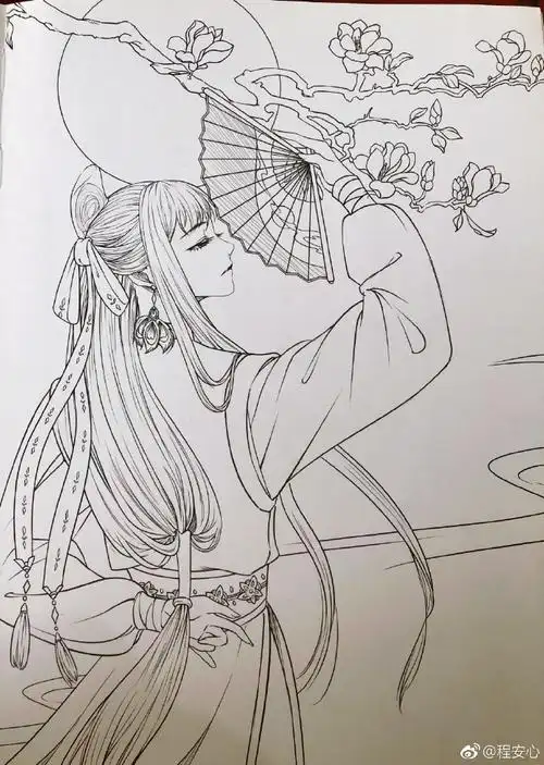 创意儿童画##古风