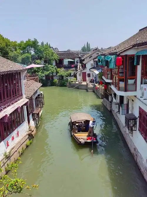 原创上海一座典型的江南水乡古镇是上海的后花园保留了原始风貌