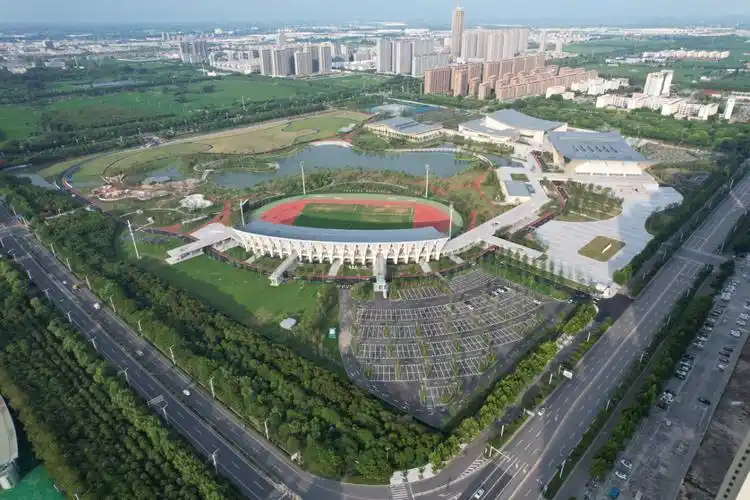 江苏省阜宁县文体中心即将运营