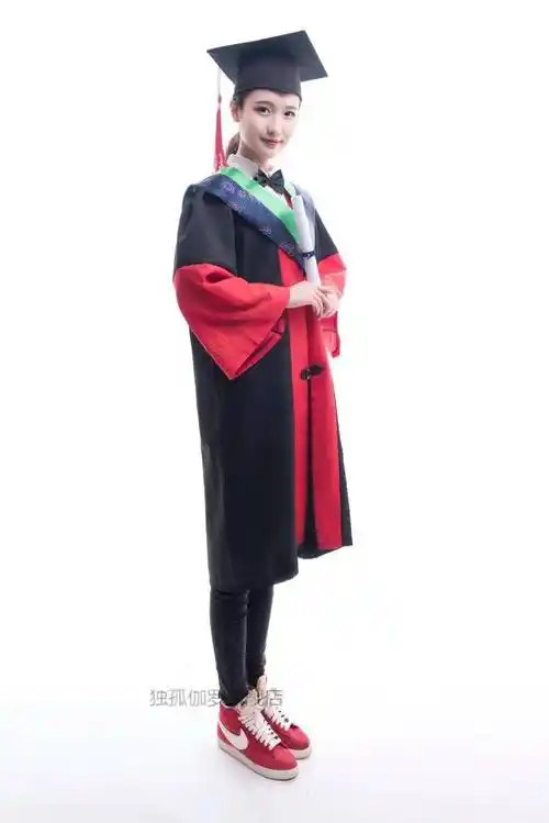 学士服硕士服毕业服本科学位服工科博士服文科医科毕业照服装大学生