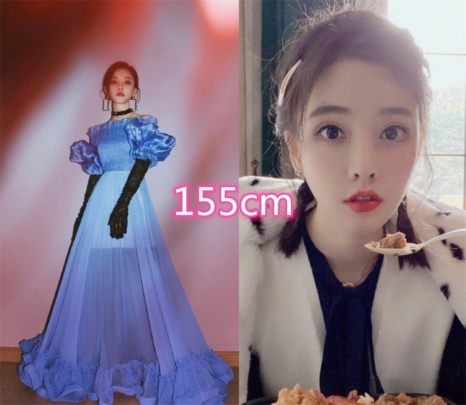 "上帝吻了脸却忘了身高"的女星,沈月160算高的,赖美云真小巧!_女生