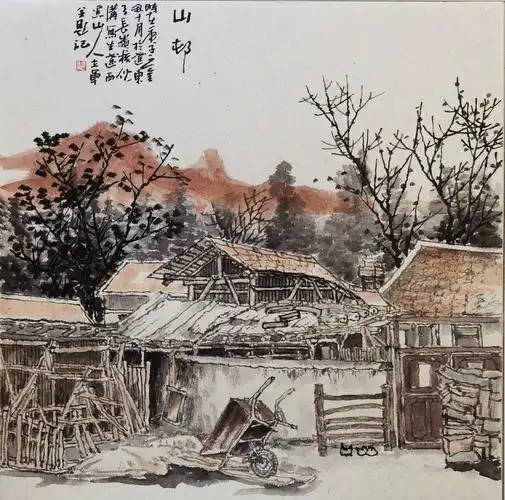 翟立军国画写生作品选