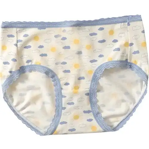 蝶安芬女士内裤女中腰平角性感时尚纯棉抑菌裆提臀舒适透气短裤头