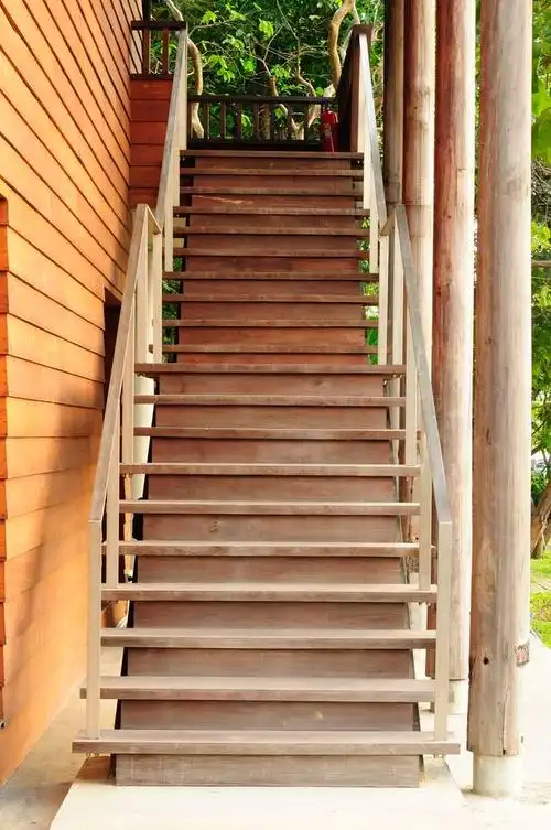 木头,台阶,阶梯