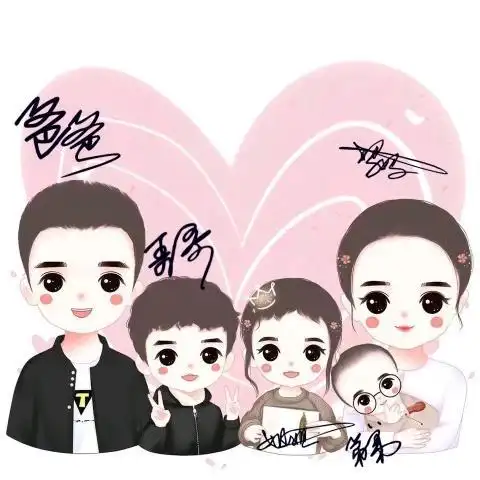 微信一家人q萌头像 - 二手闲置 - 广州妈妈论坛