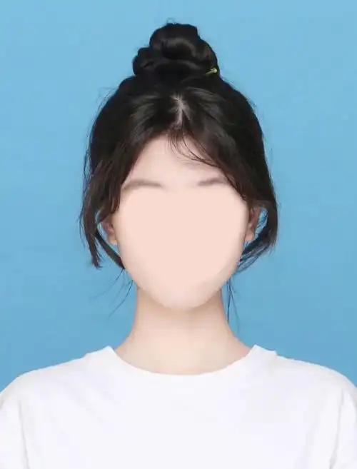 帮修7575甜美小姐姐最新证件照模板