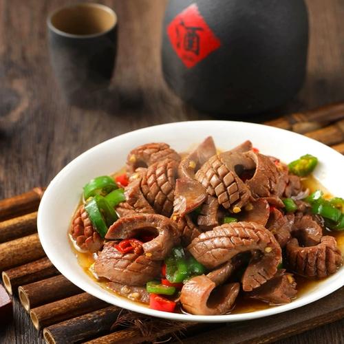 爽口腰花半成品爆炒猪腰餐饮饭店食材商用小炒麦穗腰花方便菜240g