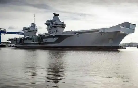 "伊丽莎白女王"号排水量达6