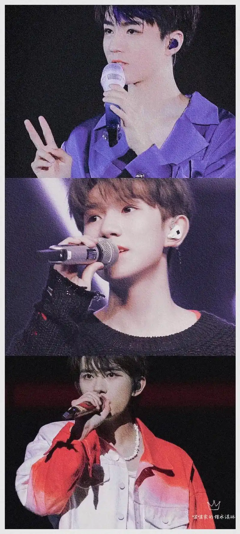 tfboys壁纸."希望手机里的几千张照片变成一张去见他们的 - 抖音