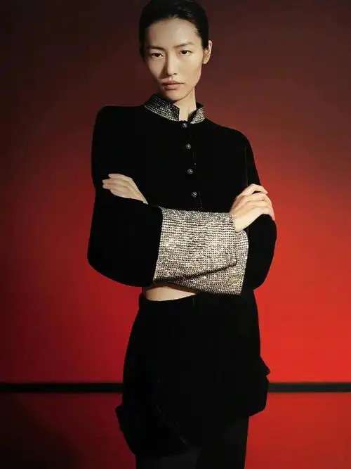 刘雯 & 赵磊出镜giorgio armani 2021秋冬系列广告大片