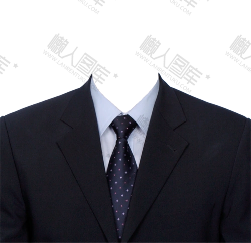 ps西装照素材图片