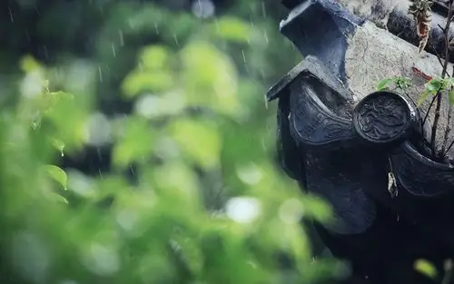 夏日古宅雨景唯美高清桌面壁纸高清大图预览1920x1200_风景壁纸下载