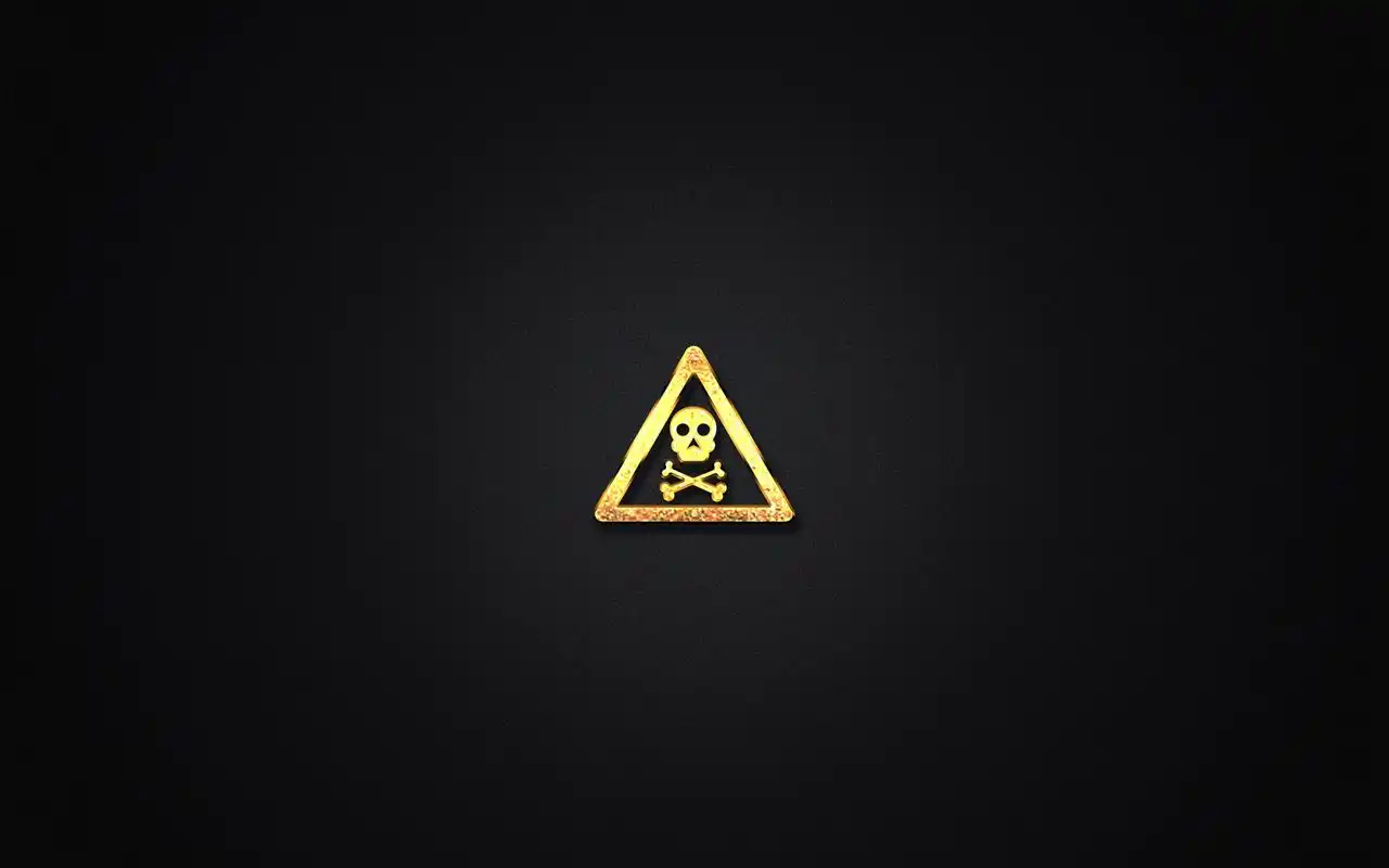 简约黑色背景图标宽屏桌面壁纸 第一辑