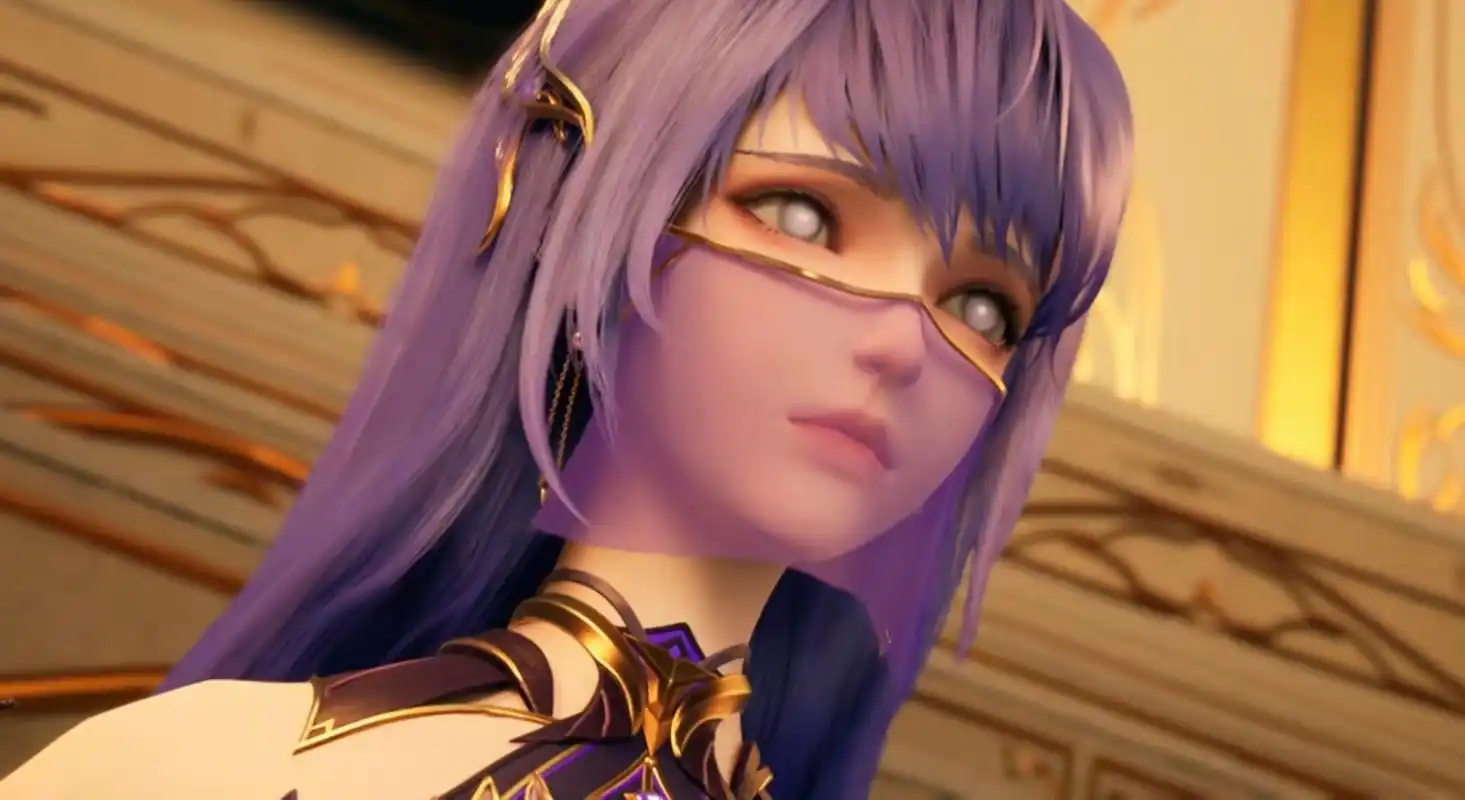 国产动漫# 圣采儿哭了,圣采儿和龙皓晨闹翻了,圣采儿又和龙皓晨和好