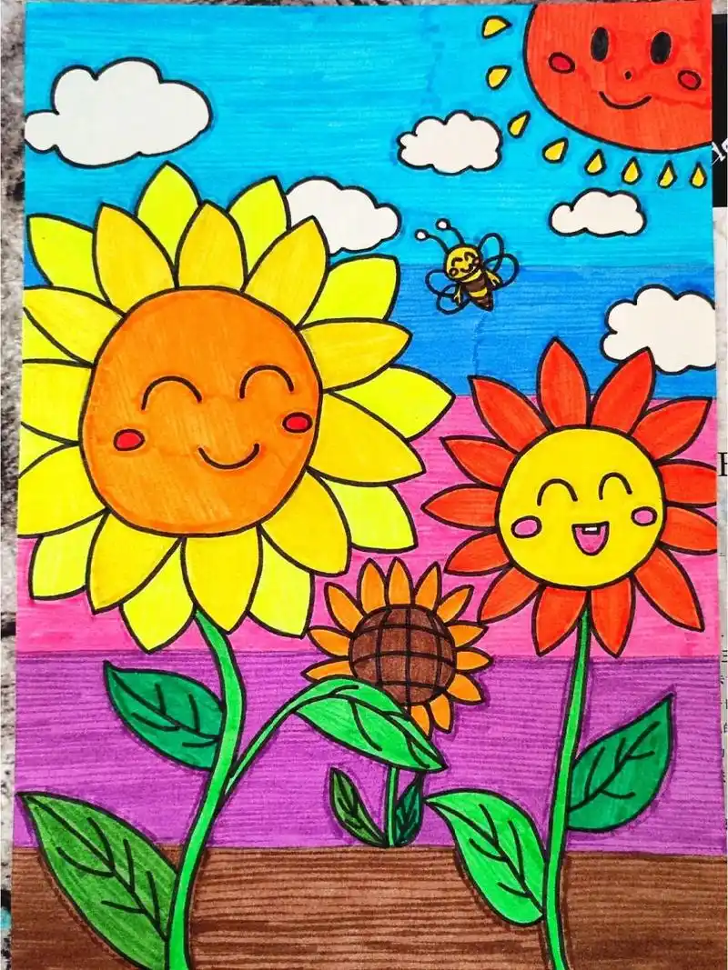 一二年级(依据学生情况) 78绘画工具:铅笔 橡皮擦 勾线笔 画画纸