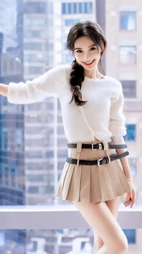 杨颖美式甜心##angelababy笑得好开心