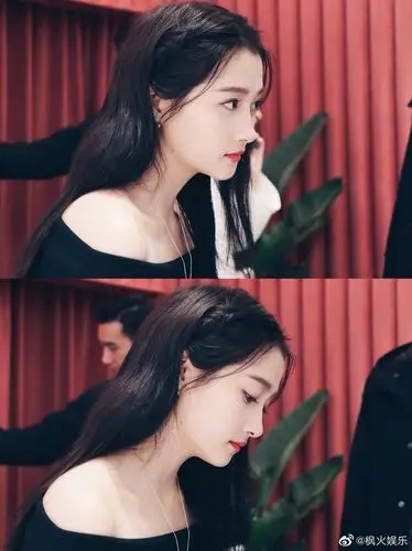 来看看一些女星侧脸图