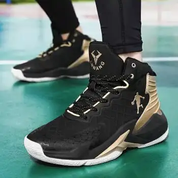 nike耐克篮球鞋男高帮战靴夏季透气防滑运动鞋毒液儿童中学生球鞋男