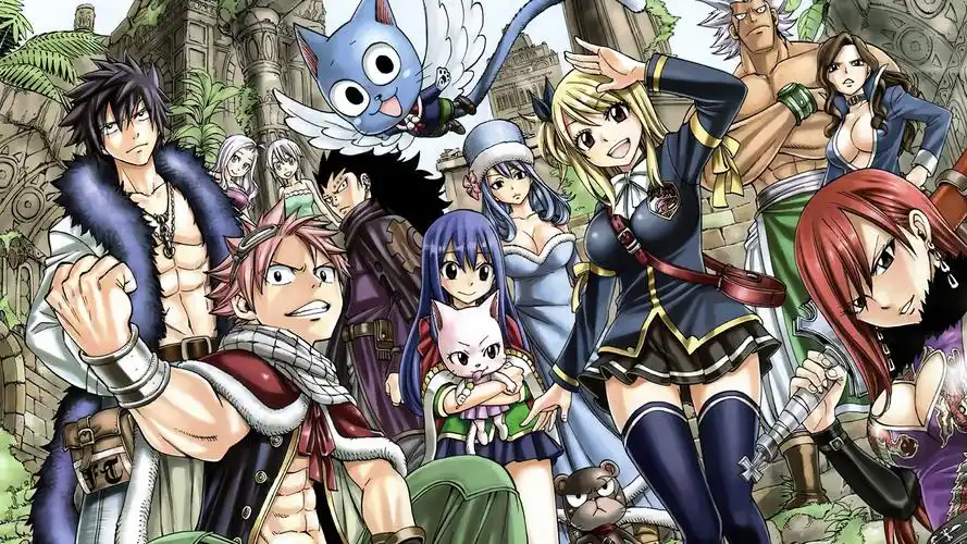 妖精的尾巴大合照壁纸-动漫壁纸 - 壁纸之家