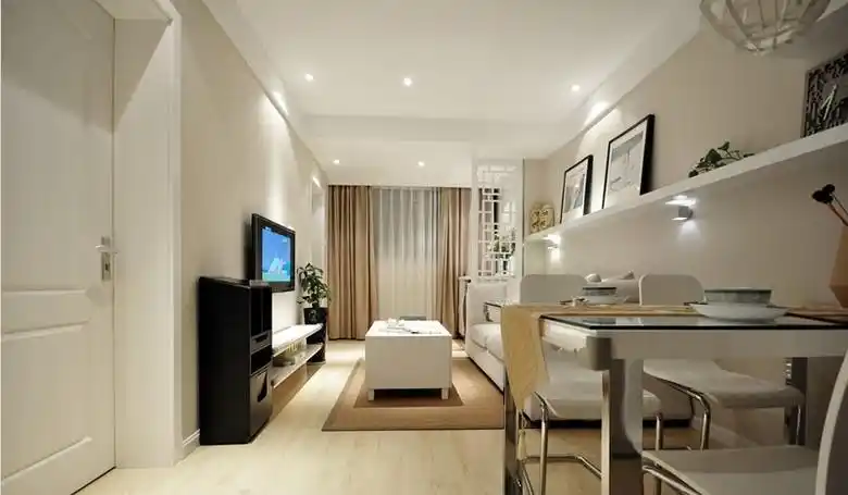 宁静的小三房装修效果图