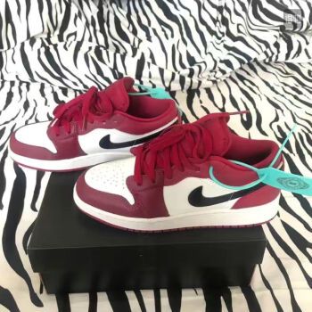 娴绚新款aj1婚鞋结婚aj大红色鞋子dunk鞋芝加哥板鞋休闲款男女鞋酒