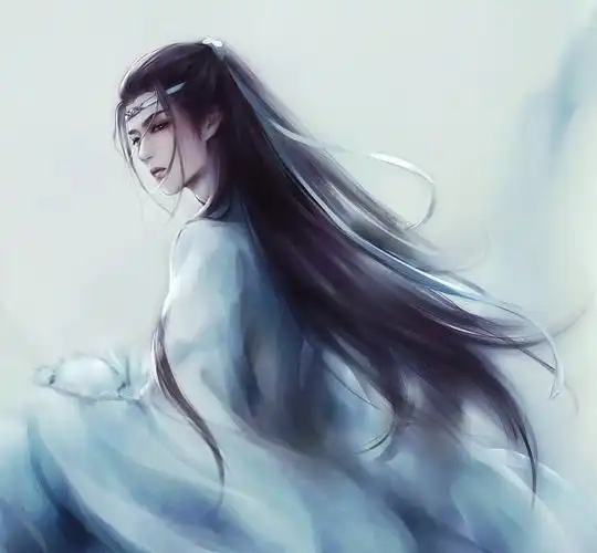 王一博蓝忘机手绘