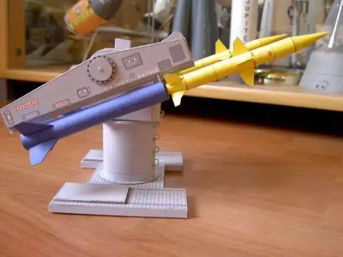 折纸可发射导弹的导弹车