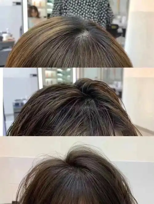 女士发型摩根烫气垫烫米拯救细软塌发型