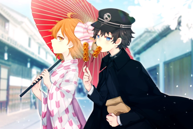 fate和fgo和服少女,手机竖屏高清壁纸合集,吾王美如画