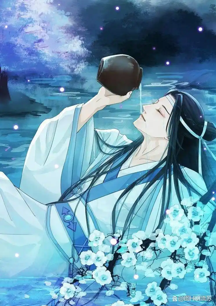 古风人物饮酒系列唯美壁纸